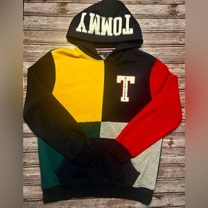 Tommy Hilfiger Color Block Hoody- Large